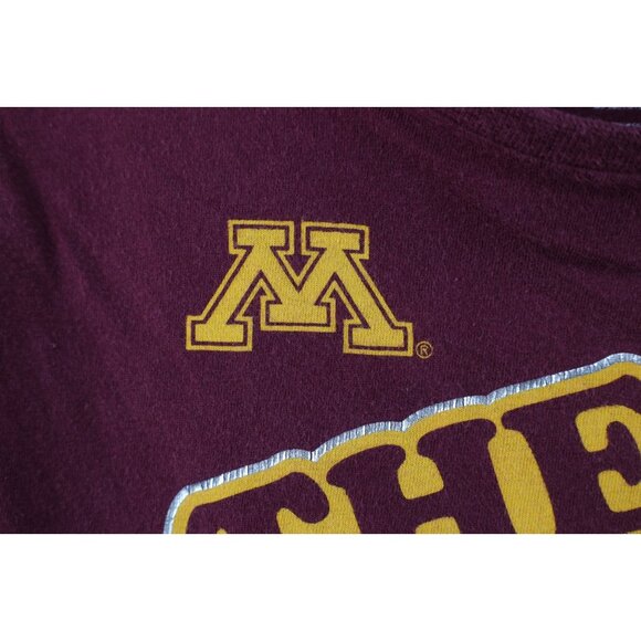 Retro Y2K Nike Womens Small Slim Fit The U University of Minnesota T-Shirt - Picture 5 of 15